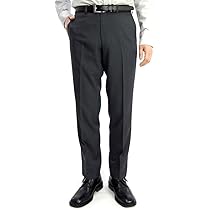 Artigianale セットアップ　ノータック　ストライプ　グレー　背抜き 1.jpg